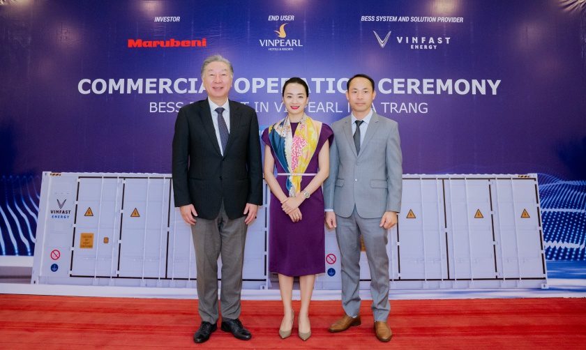 Marubeni trình diễn Hệ thống lưu trữ năng lượng pin 3,7MWh