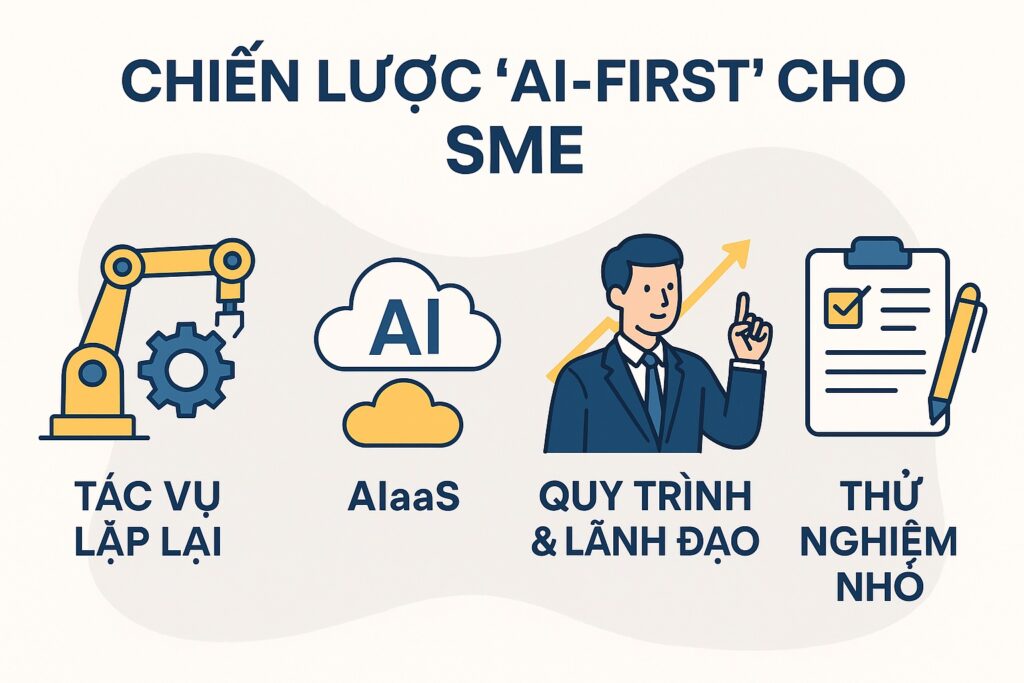 Chiến Lược “AI-First”: Tư Duy Tái Cấu Trúc Doanh Nghiệp Dành Cho SME
