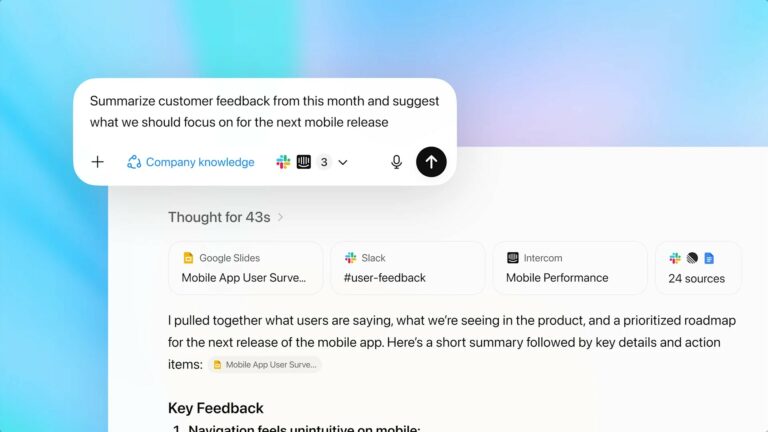 OpenAI kết nối ChatGPT với dữ liệu doanh nghiệp để khai thác kiến thức qua AI Agent