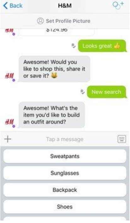 HM bot chatbot cho tiếp thị